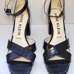 Anne Klein Black Heel Sandal